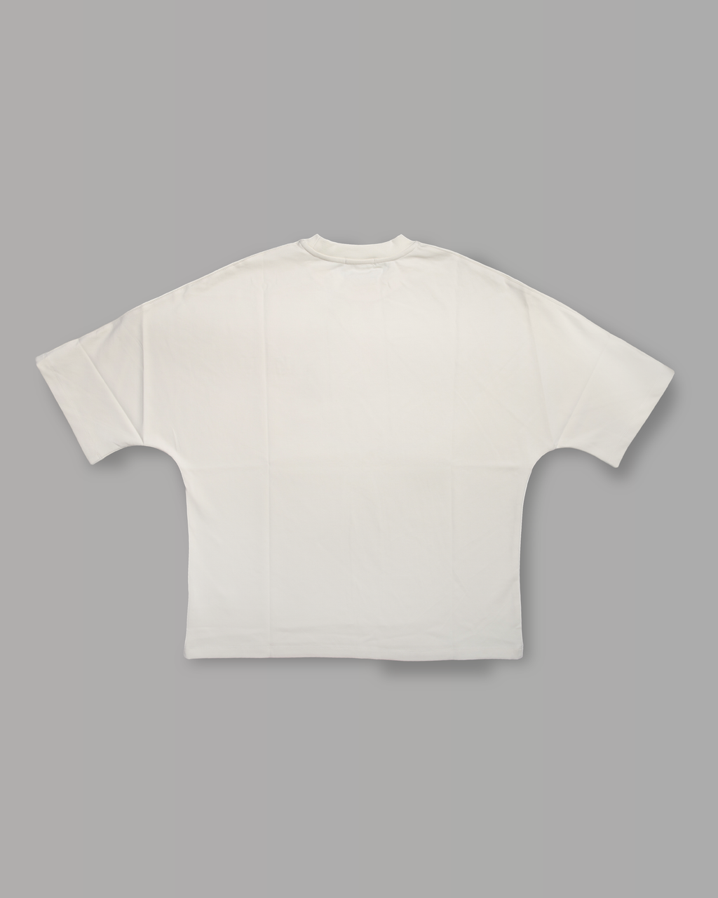 T-Shirt Over Strutturata - Panna