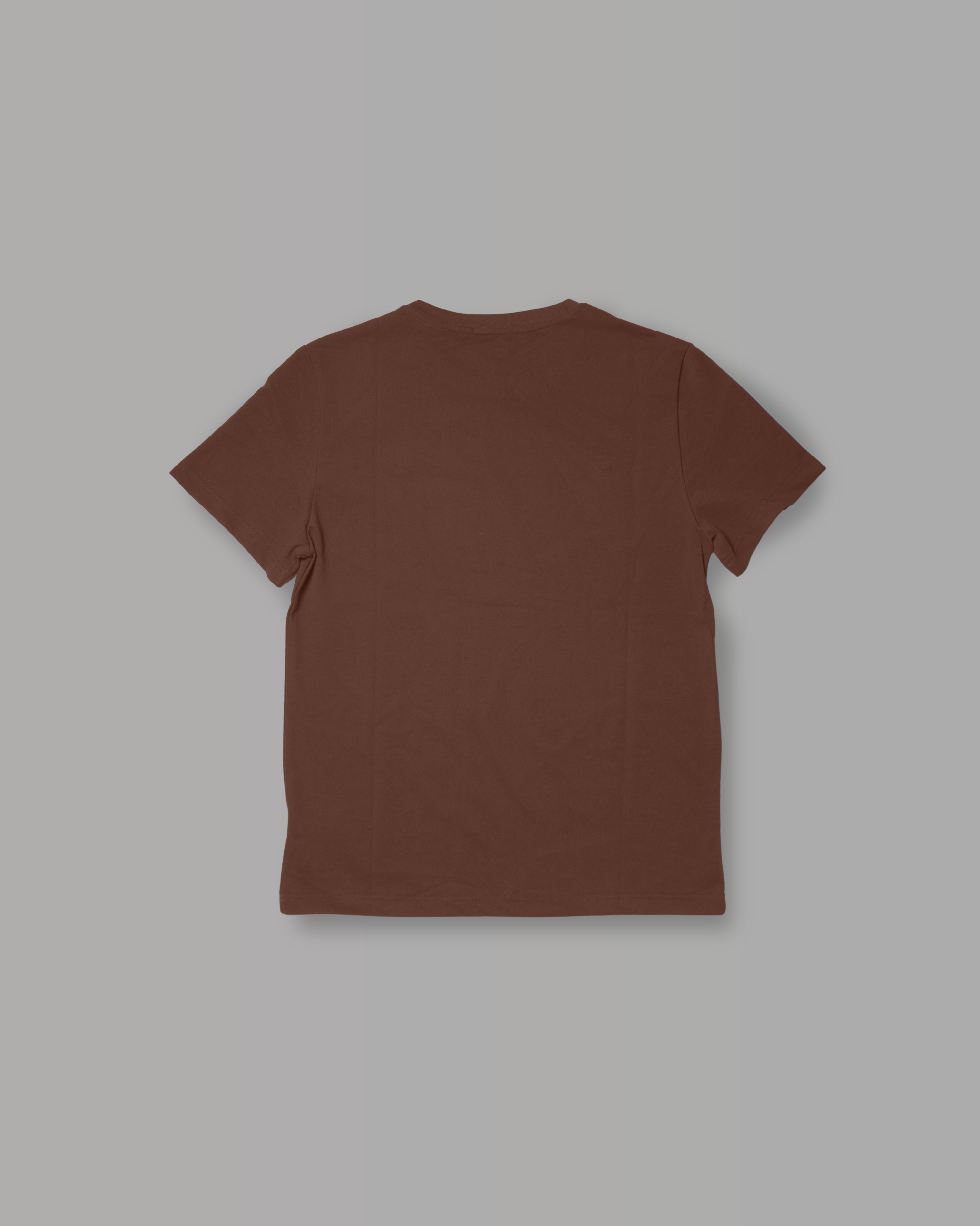 T-Shirt Regular in Pique - Cioccolato