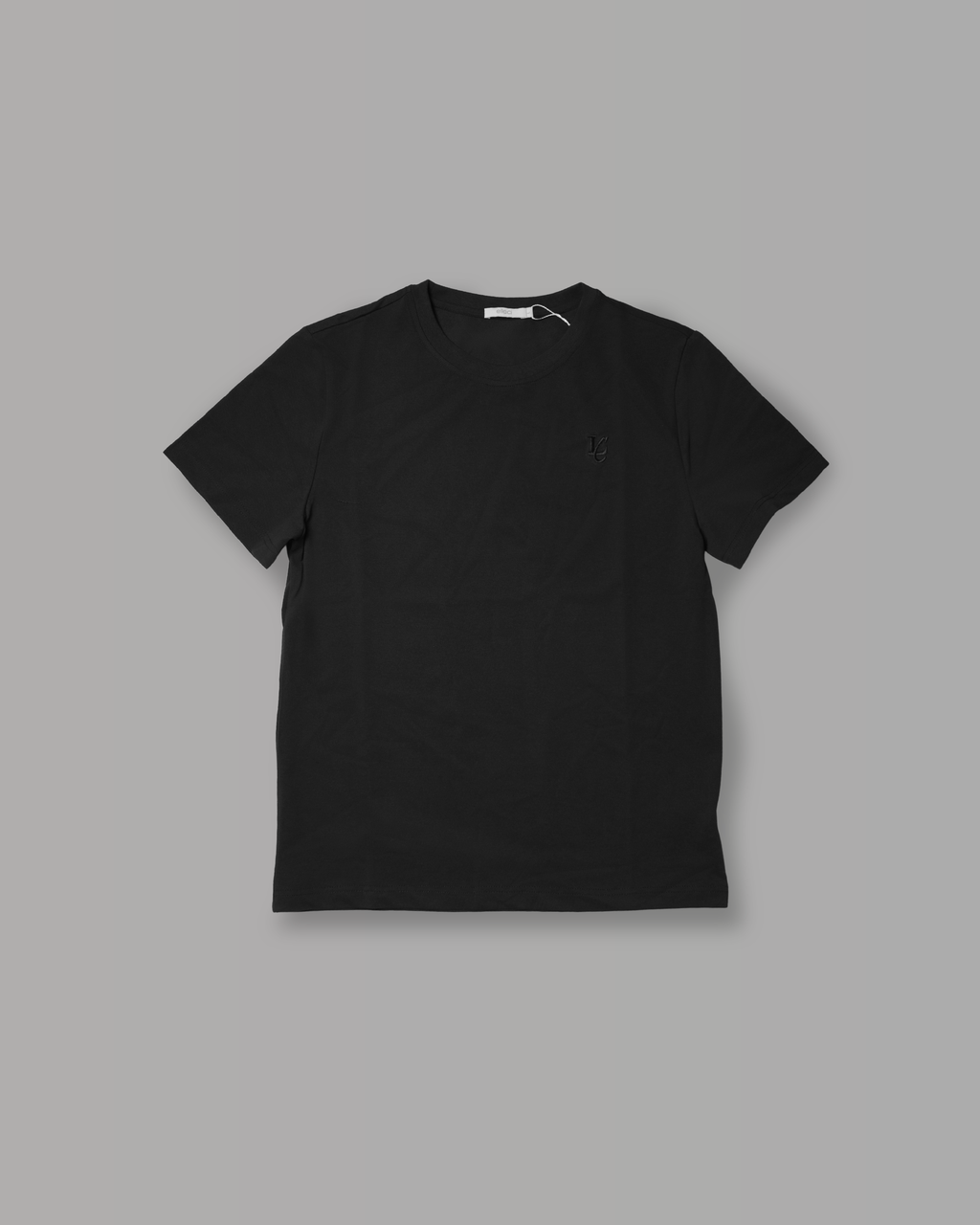 T-Shirt Regular in Pique - Black
