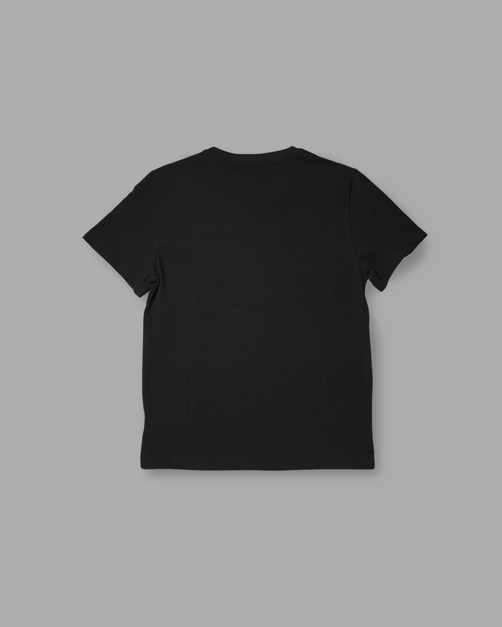 T-Shirt Regular in Pique - Black