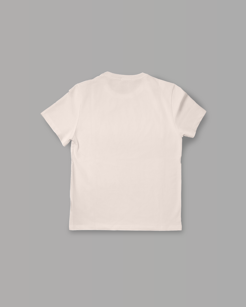 T-Shirt Regular in Pique - Panna