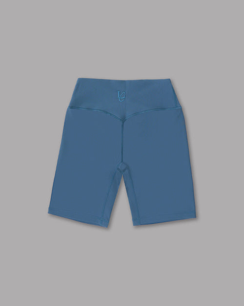 Ciclista Ribbed - Petrolio