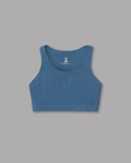 Top Ribbed - Petrolio