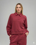 Felpa Polo - Bordeaux